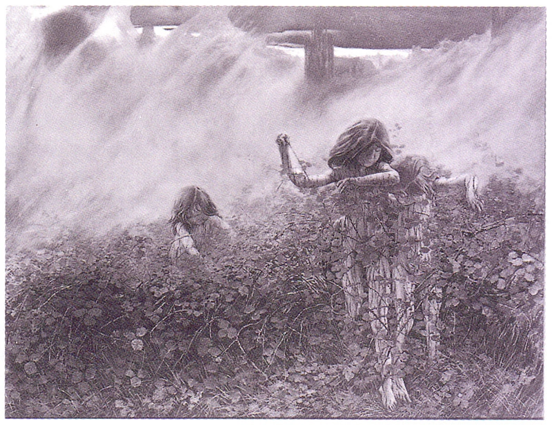Un giorno il popolo vedrà l'alba che nel 1891 dissiperà le tenebre del mondo, 1890 - 1891